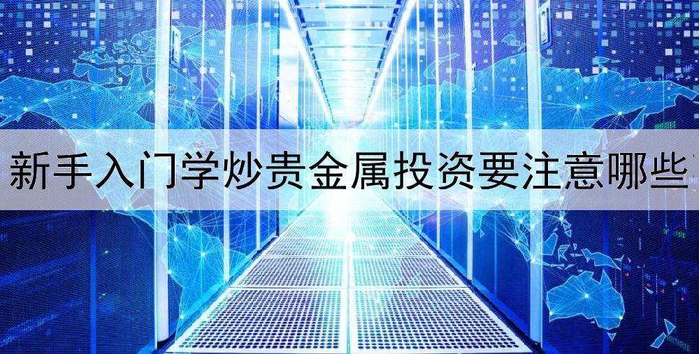 新手入门学炒贵金属投资要注意哪些事项问题?