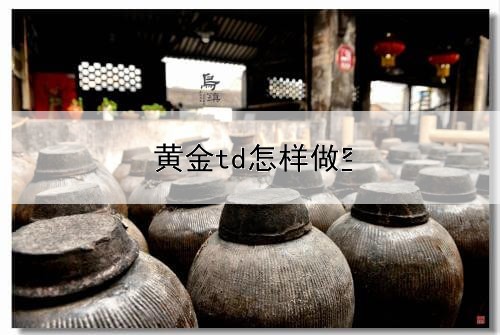  黄金td怎样做空