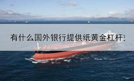  有什么国外银行提供纸黄金杠杆交易吗？